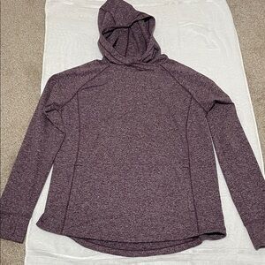 Duluth Trading Ladies Marbled Purple Hoodie